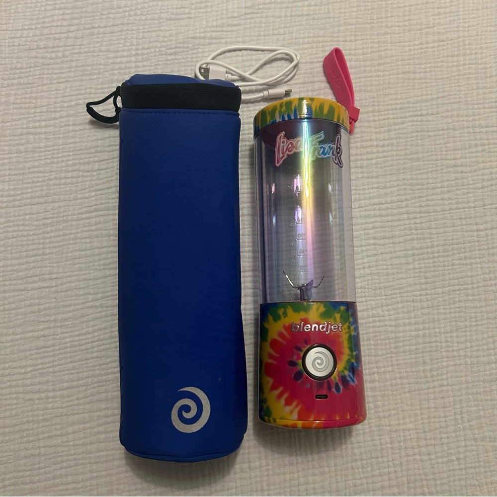 Lisa Frank Blendjet Tie Dye Personal Blender Bottle